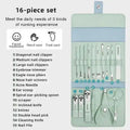 16-Piece Manicure Pedicure Set with + Free Earwax Kit Gift ATFAIN MART